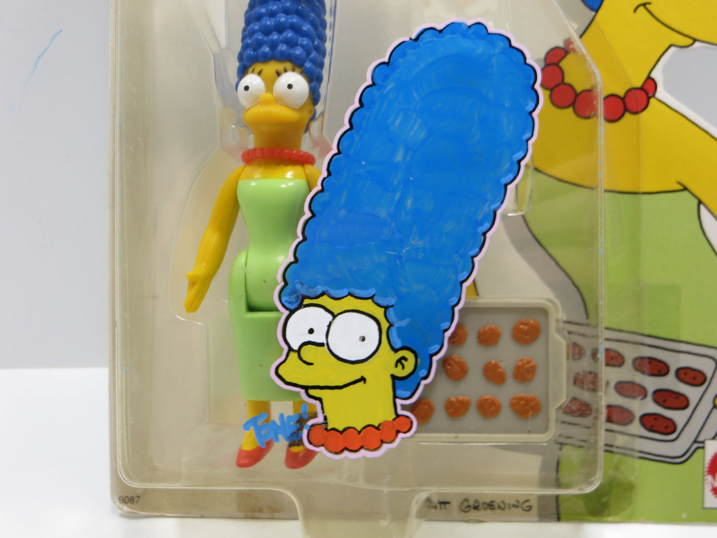 TONE RODRIGUEZ SIGNED SKETCHED Marge Simoson SIMPSONS FIGURINE