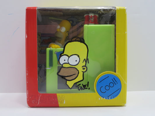 TONE RODRIGUEZ SIGNED SKETCHED Homer Talking Alarm Clock SIMPSONS FIGURINE