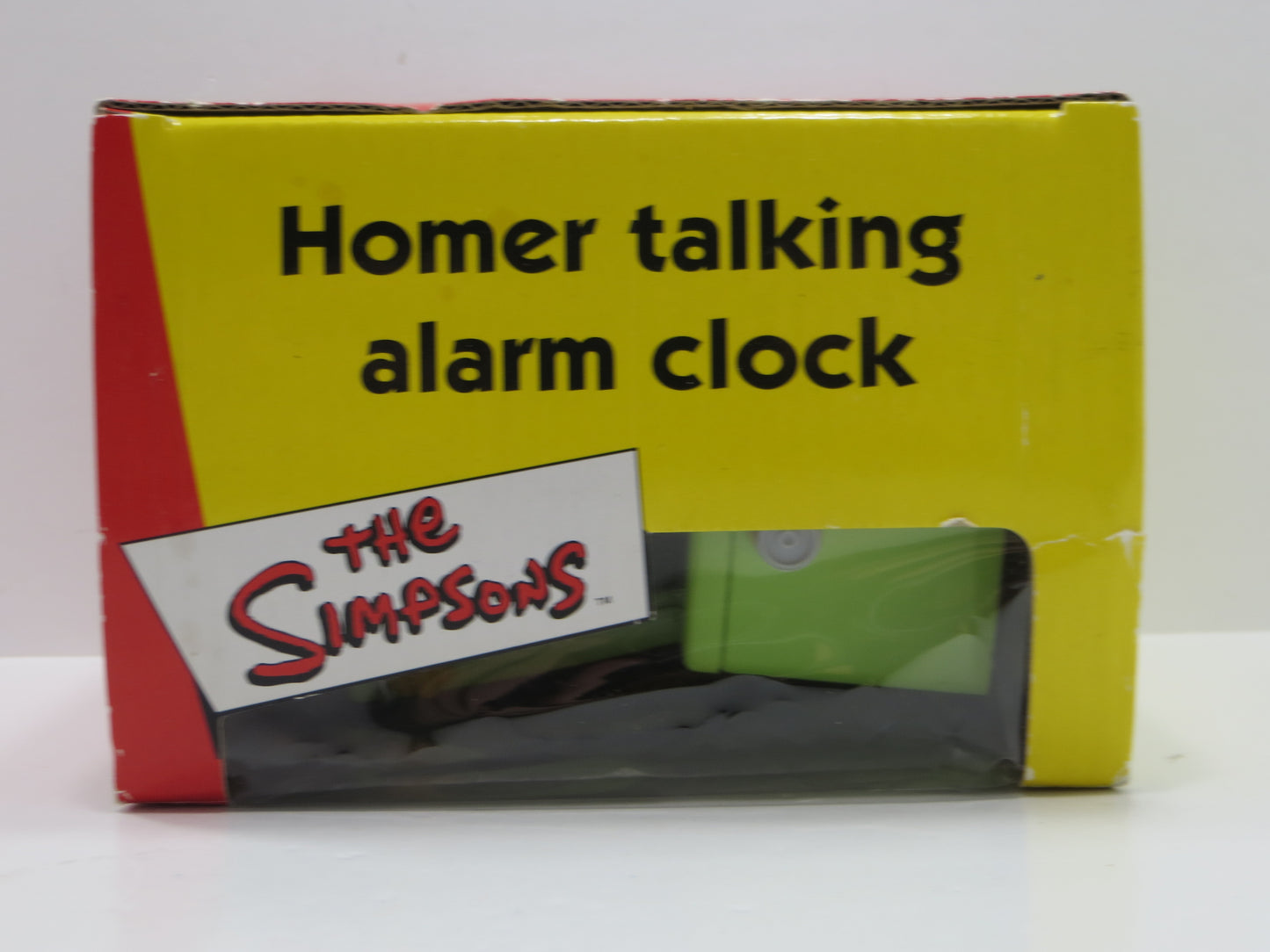 TONE RODRIGUEZ SIGNED SKETCHED Homer Talking Alarm Clock SIMPSONS FIGURINE