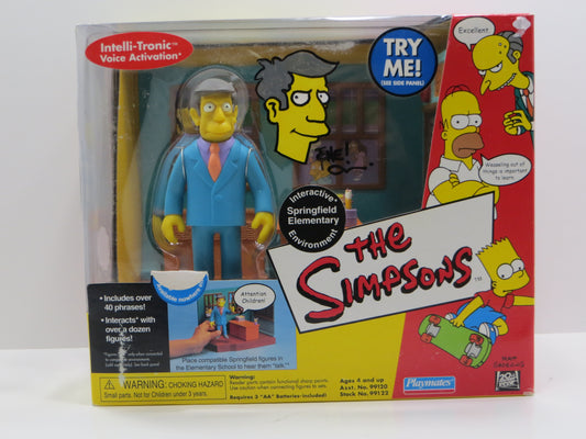 TONE RODRIGUEZ SIGNED SKETCHED Principal Skinner - Springfield SIMPSONS FIGURINE