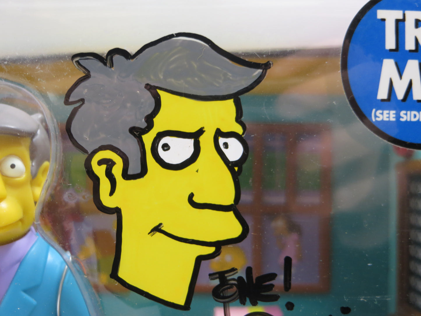 TONE RODRIGUEZ SIGNED SKETCHED Principal Skinner - Springfield SIMPSONS FIGURINE