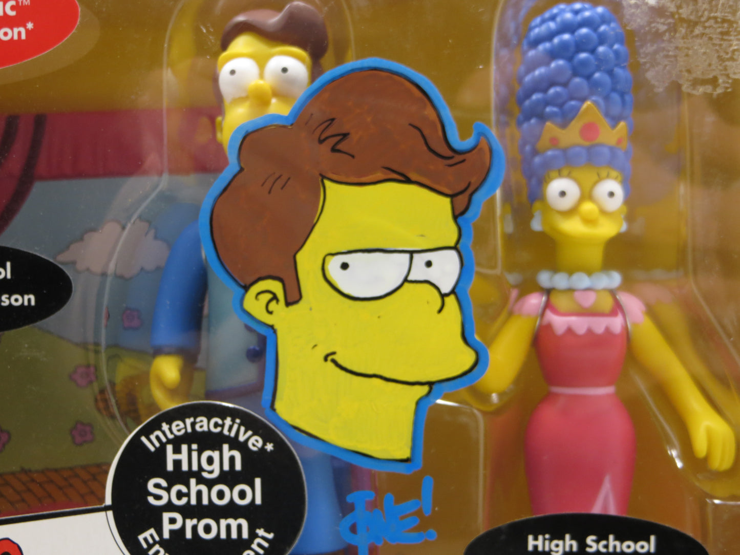 TONE RODRIGUEZ SIGNED SKETCHED High School Prom - Homer SIMPSONS FIGURINE