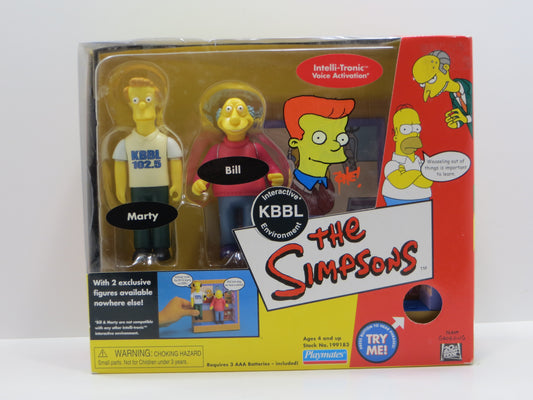 TONE RODRIGUEZ SIGNED SKETCHED KBBL - Marty SIMPSONS FIGURINE