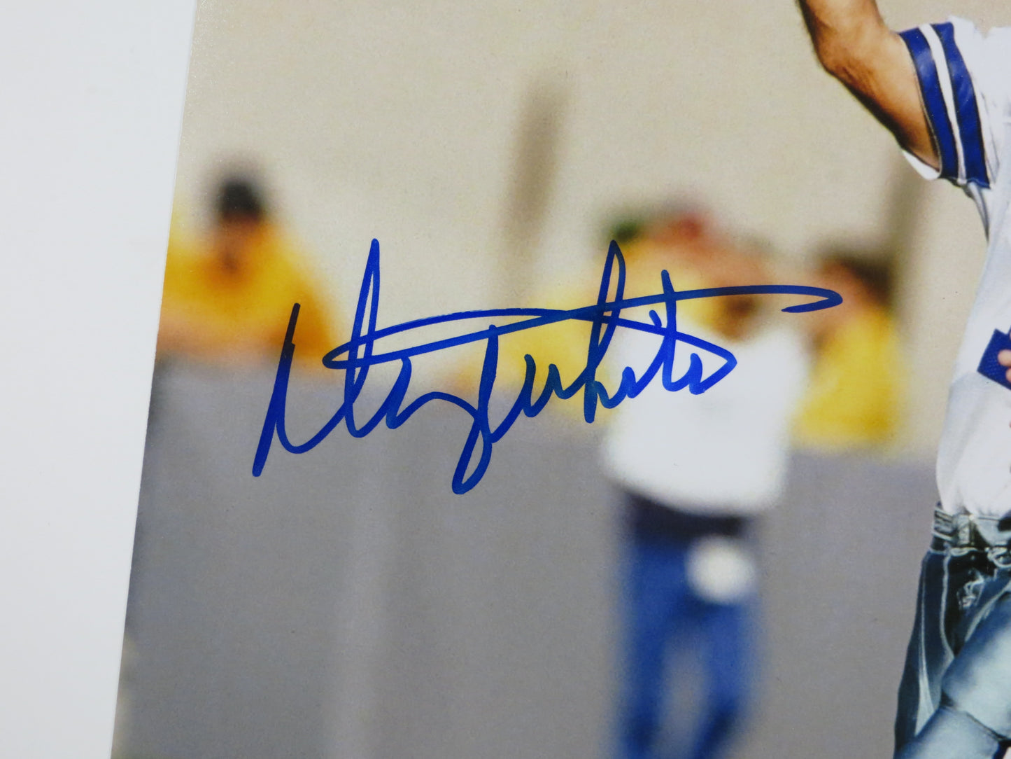 DANNY WHITE DALLAS COWBOYS SIGNED 8x10 PHOTO White Uniform ASU Sun Devils BAS