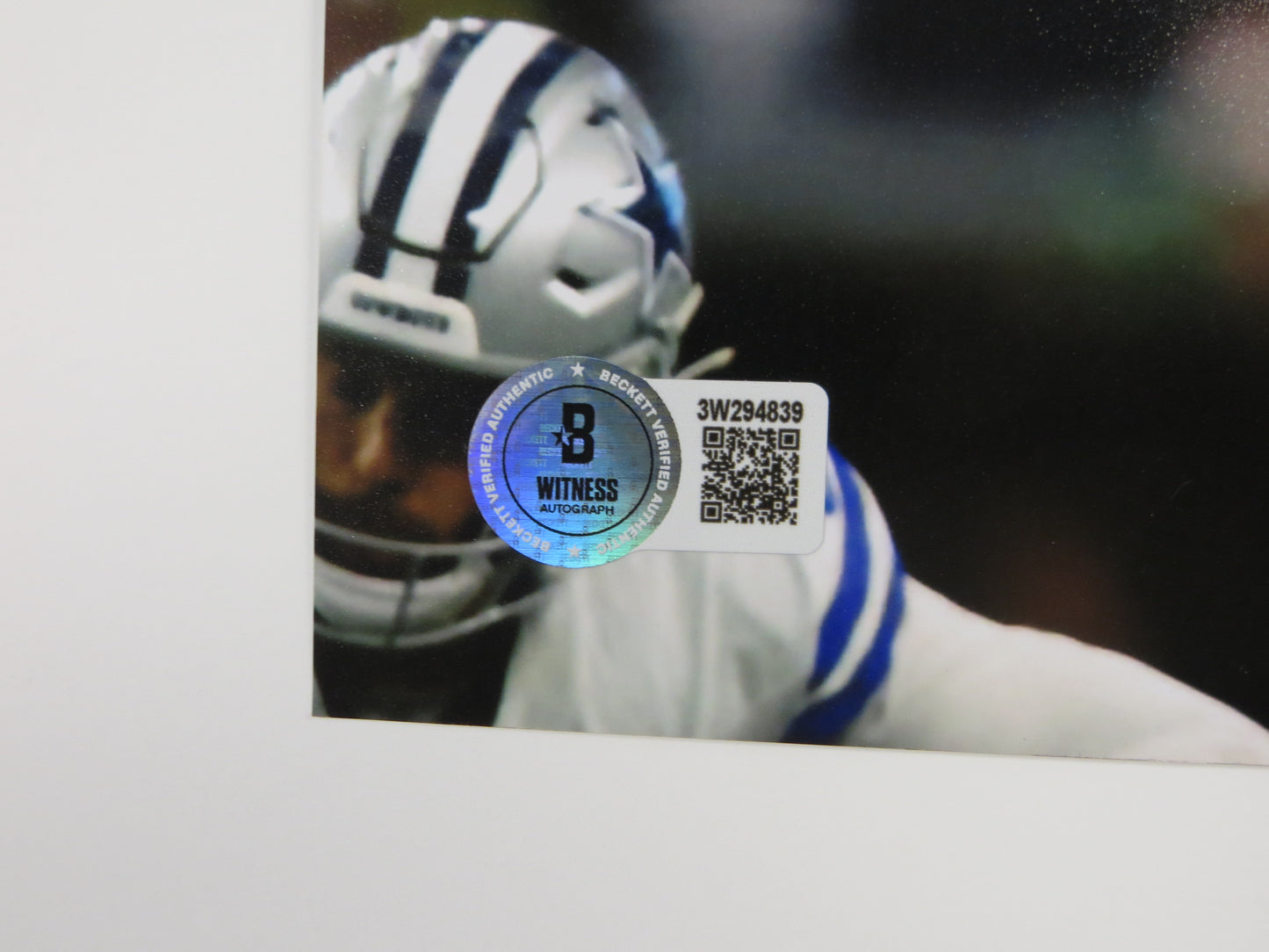 BRANDON AUBREY DALLAS COWBOYS SIGNED 8x10 PHOTO Notre Dame Fighting Irish BAS