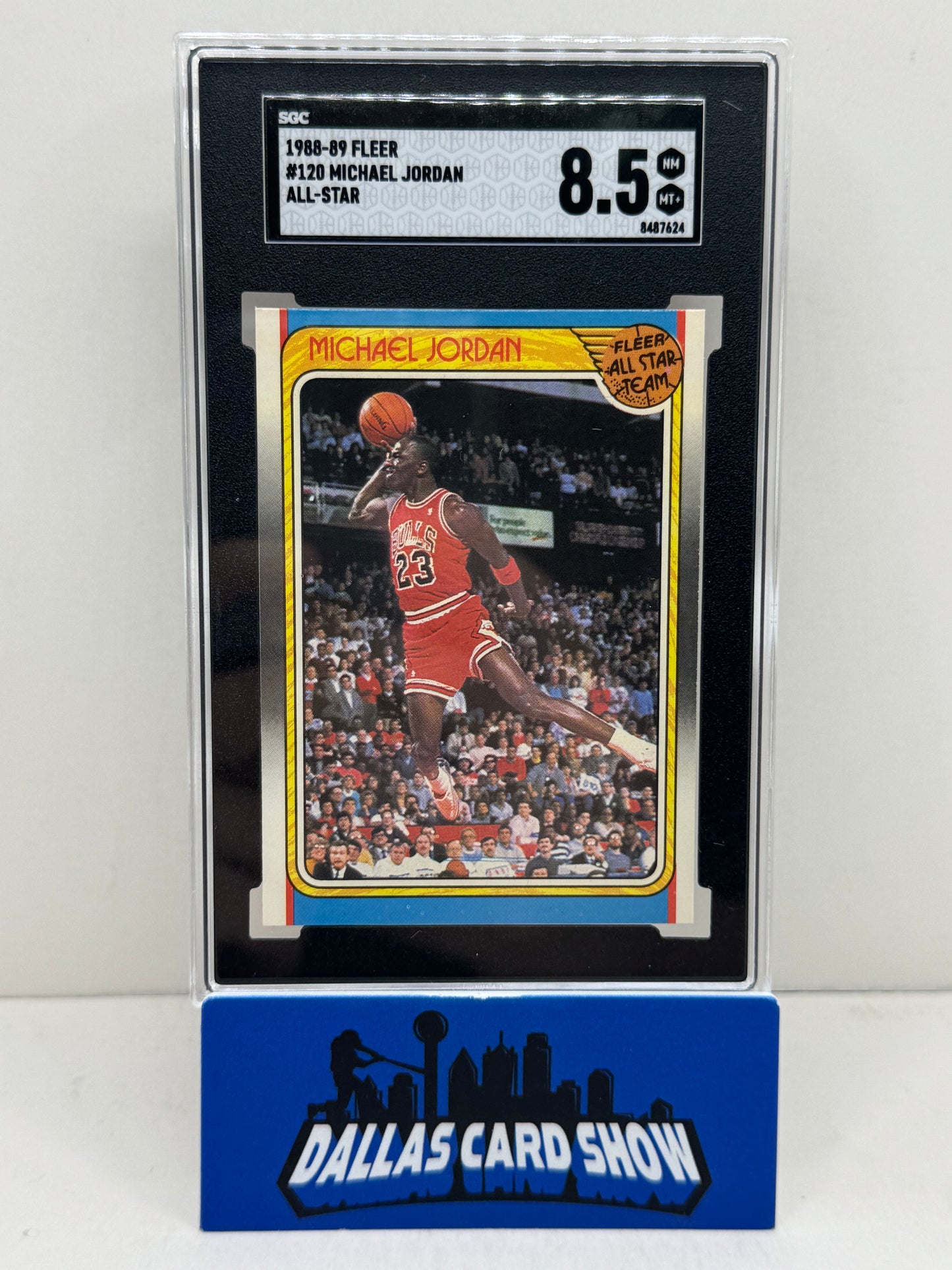 1988-89 #120 Michael Jordan All-Star SGC 8.5