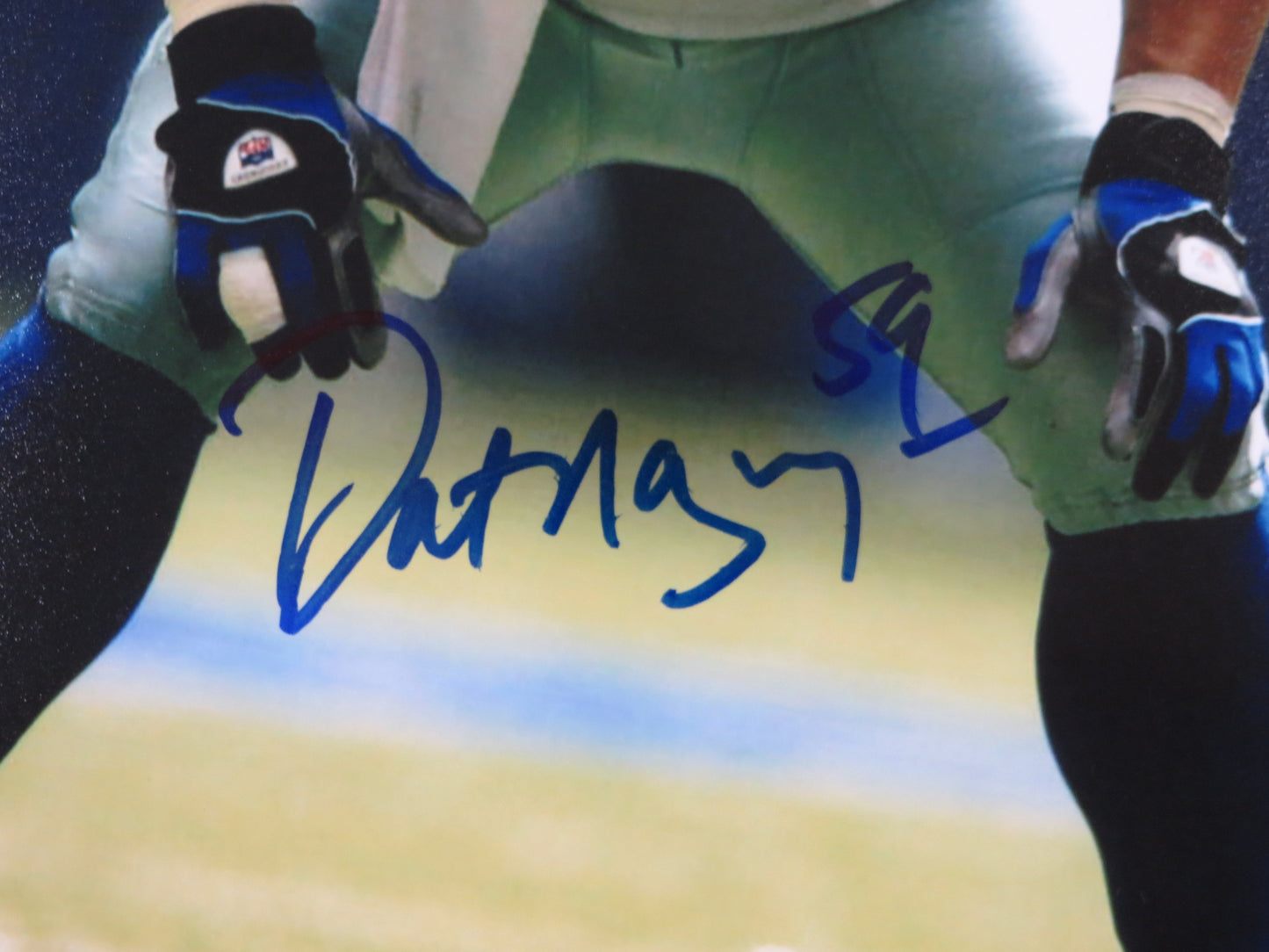 DAT NGUYEN DALLAS COWBOYS SIGNED 8x10 PHOTO Texas A&M Aggies FOCUSED BAS