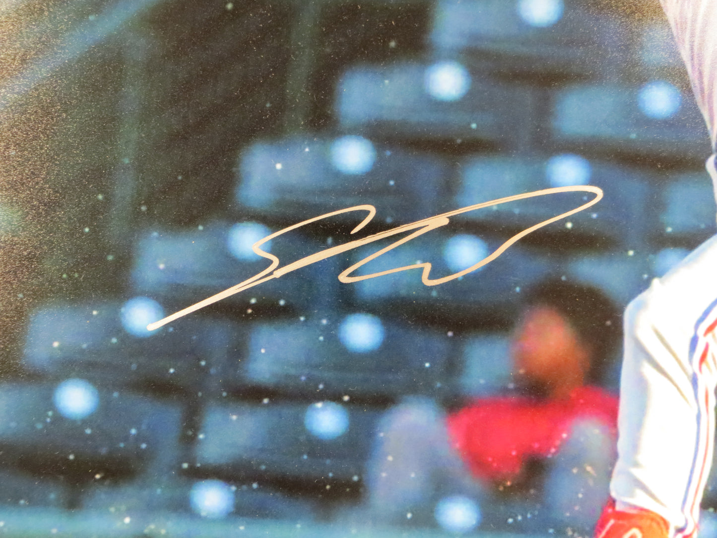 SEBASTIAN WALCOTT Texas Rangers SIGNED 16x20 PHOTO BAS COA