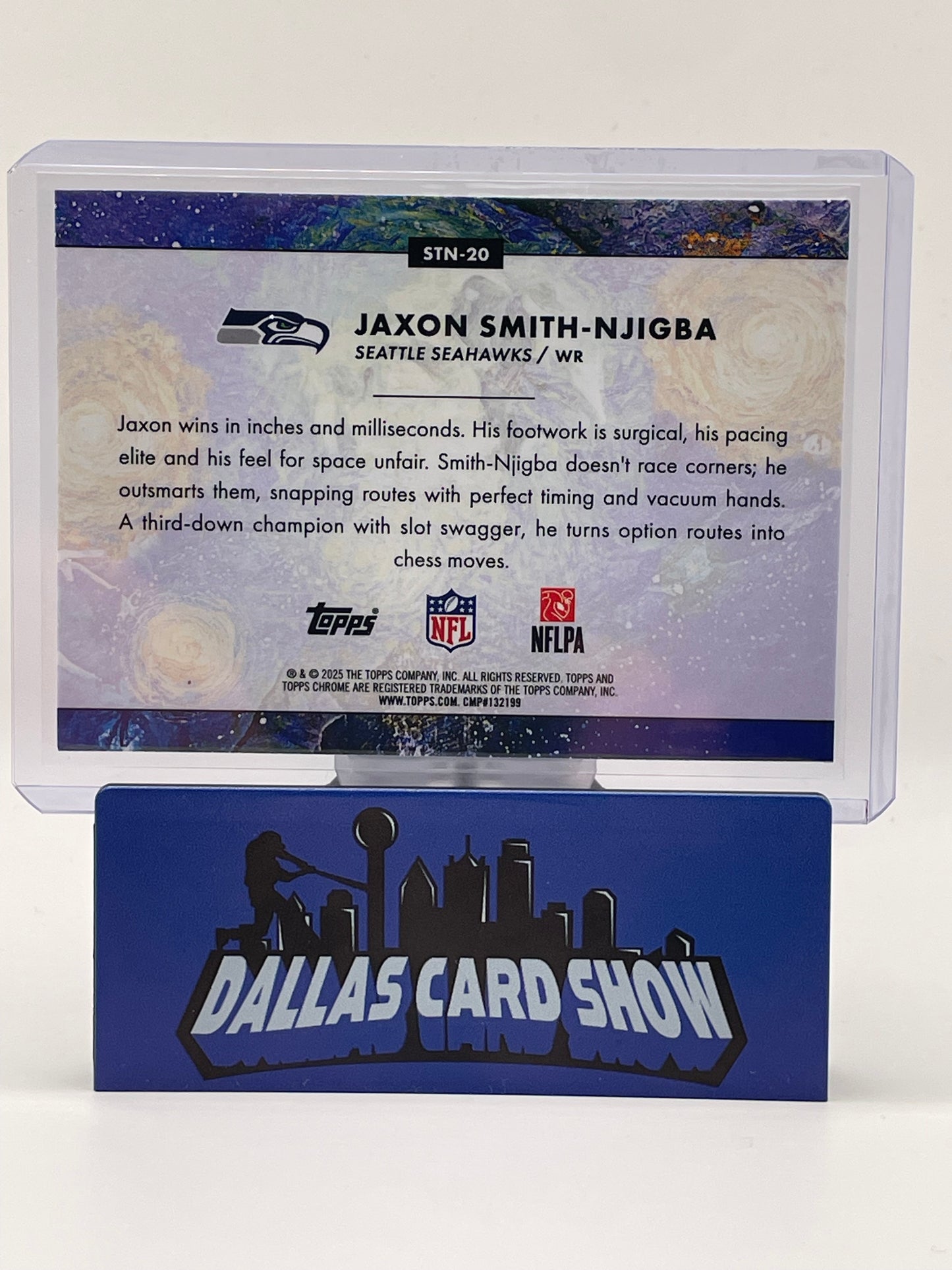 2025 Topps Chrome Comsic #STN-20 Jaxon Smith-Njigba Starry Night