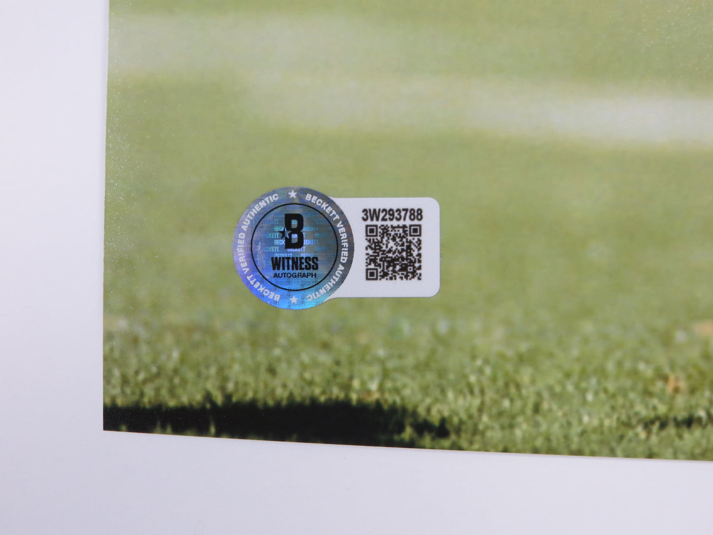 RICKEY JACKSON NEW ORLEANS SAINTS SIGNED 8x10 PHOTO w/HOF 2010 BAS COA