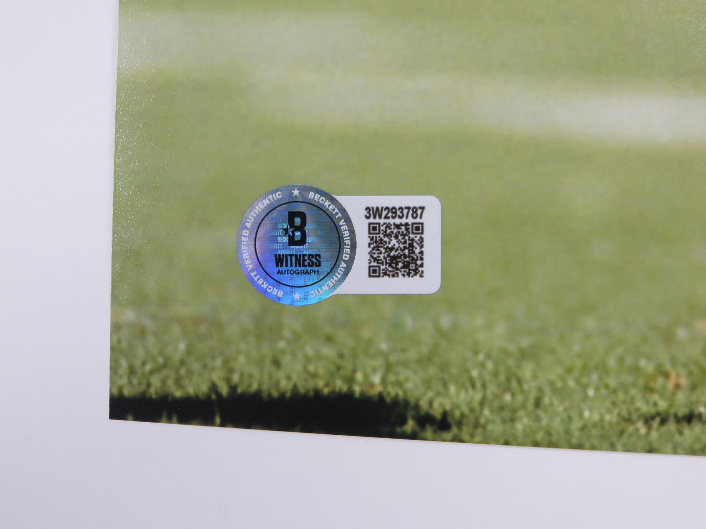 RICKEY JACKSON NEW ORLEANS SAINTS SIGNED 8x10 PHOTO w/HOF 2010 BAS COA