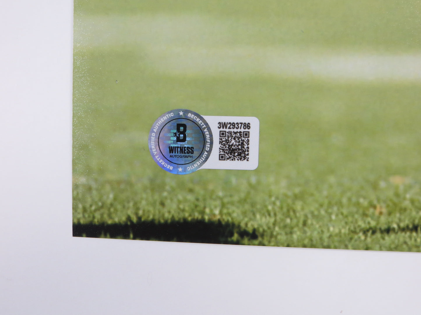 RICKEY JACKSON NEW ORLEANS SAINTS SIGNED 8x10 PHOTO w/HOF 2010 BAS COA