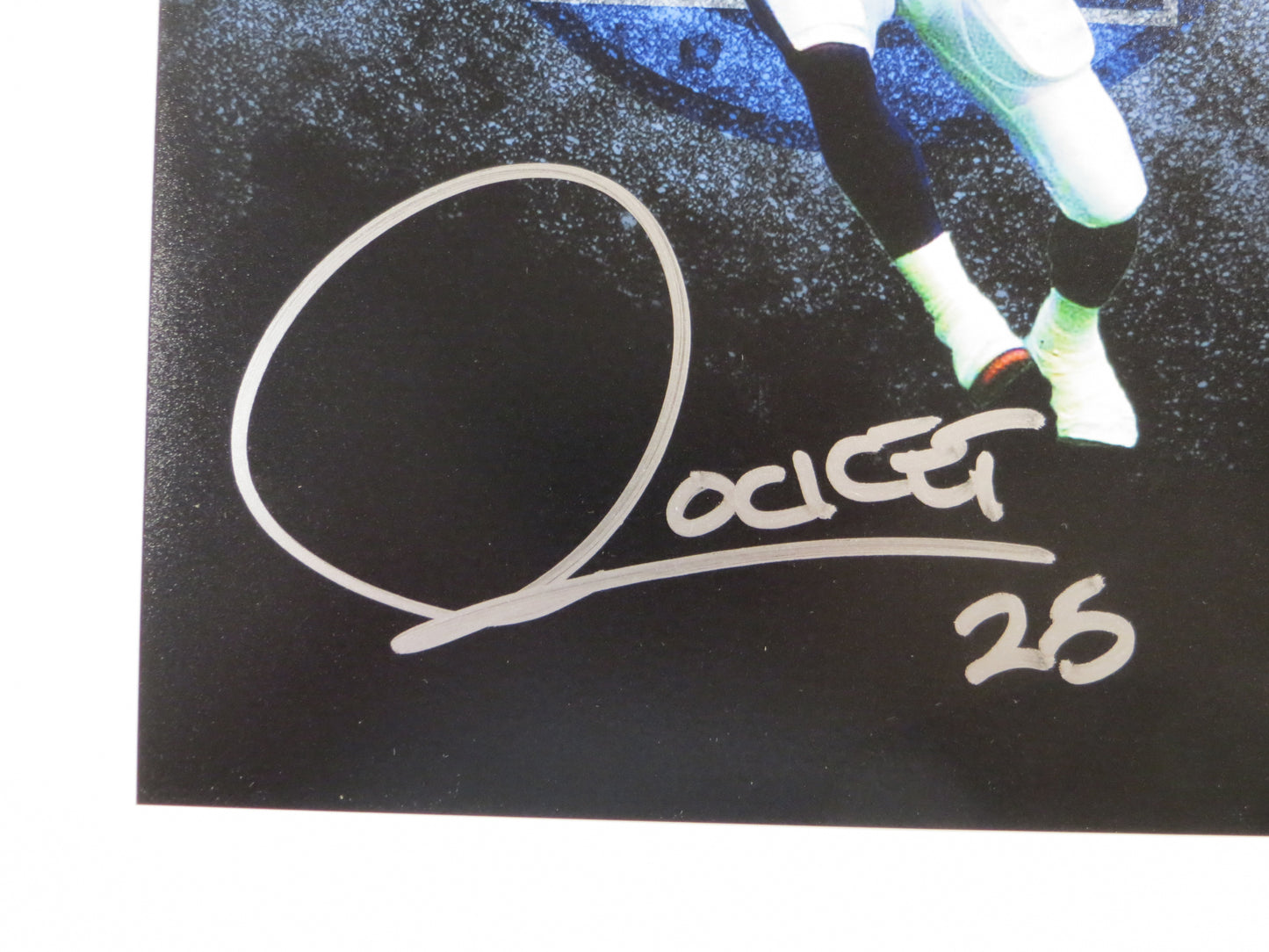 RAGHIB "ROCKET" ISMAIL Toronto Argonauts Logo SIGNED 8x10 PHOTO BAS COA