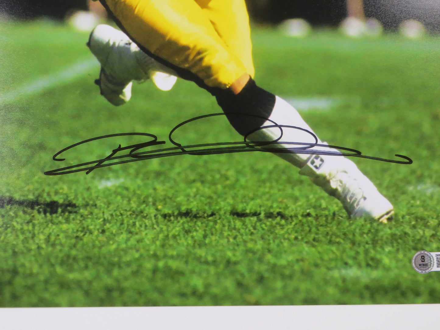 ROD WOODSON Pittsburgh Steelers SIGNED 16x20 PHOTO Ravens Purdue Boilermakers BAS