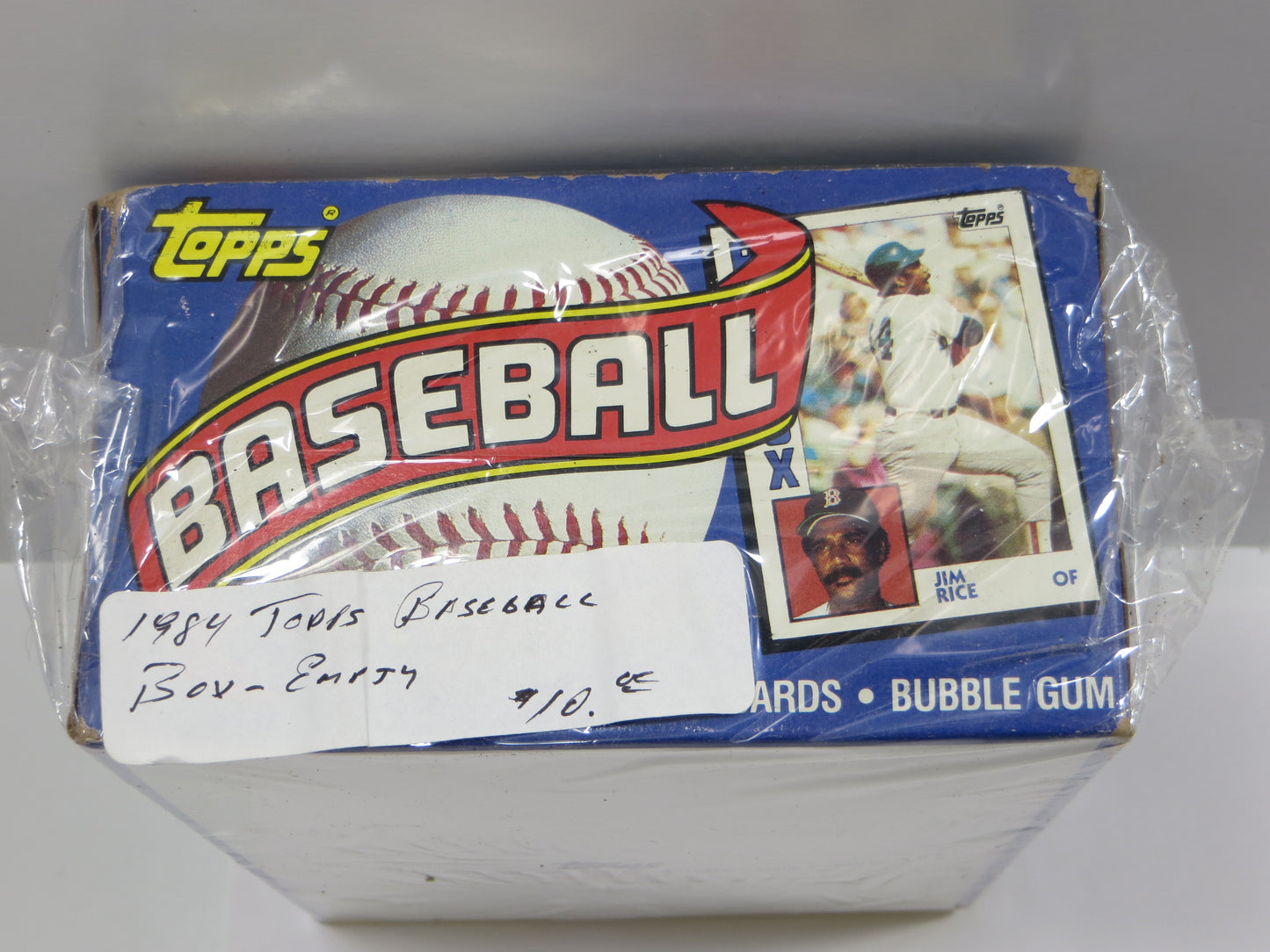 1984 TOPPS BASEBALL EMPTY WAX BOX