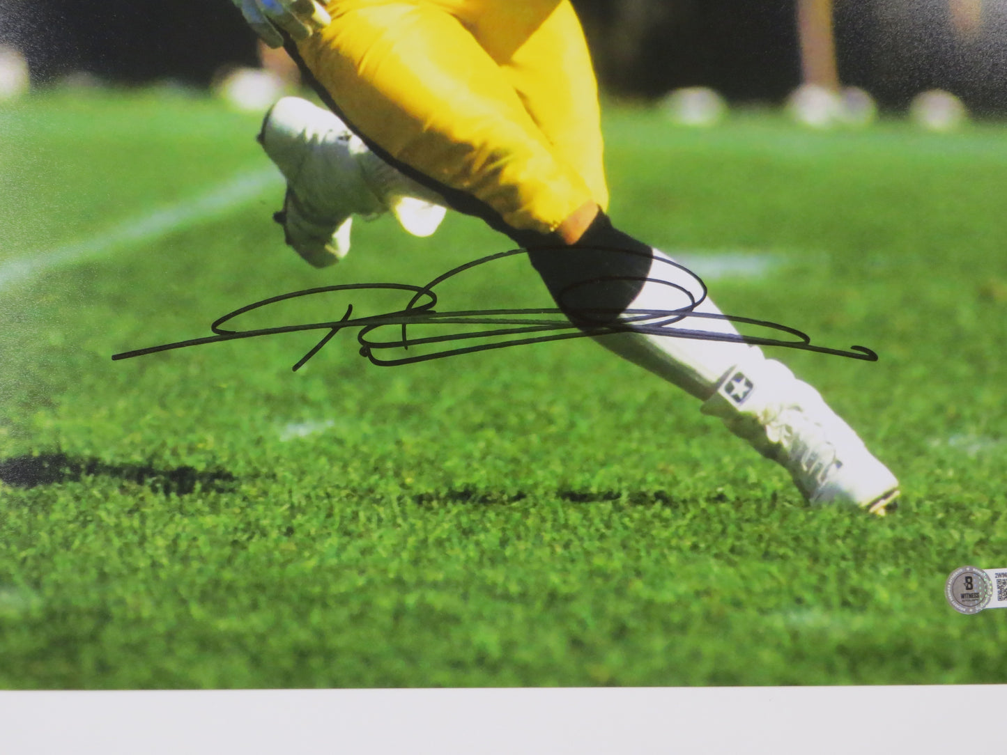 ROD WOODSON Pittsburgh Steelers SIGNED 16x20 PHOTO Ravens Purdue Boilermakers BAS