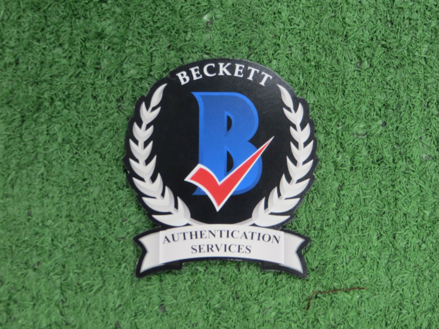 PAT MAHOMES SR. SIGNED 24x36 Dallas Card Show FOAM BOARD BAS COA