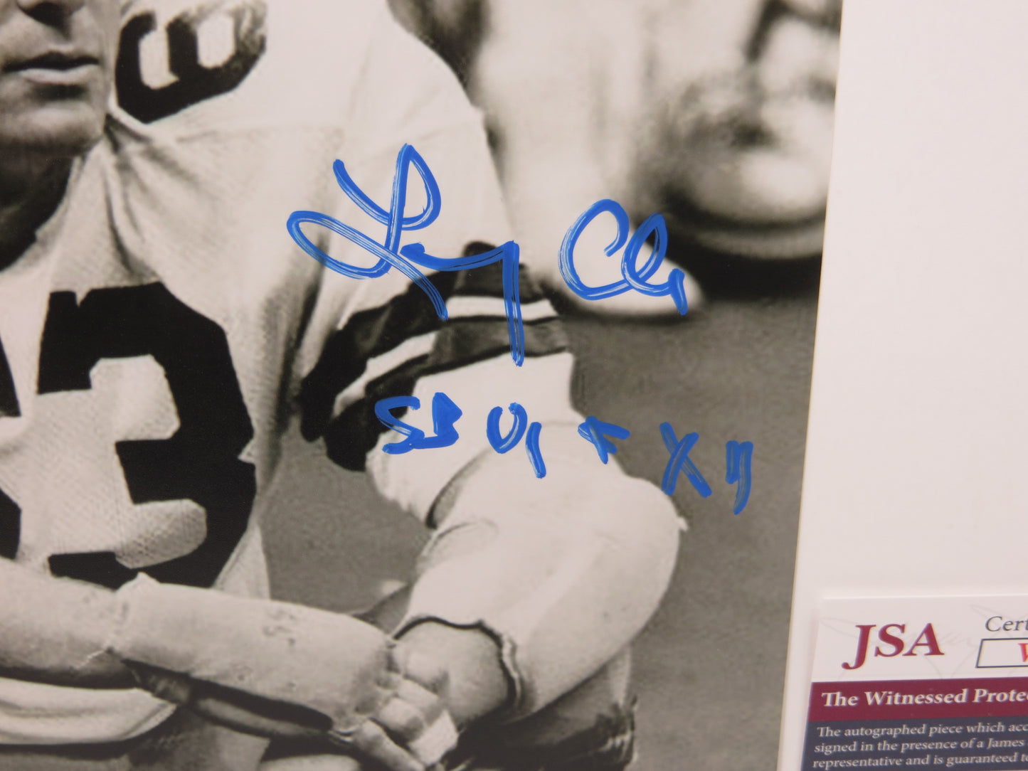 LARRY COLE Dallas Cowboys SIGNED 8x10 PHOTO w/SB VI & XII JSA COA