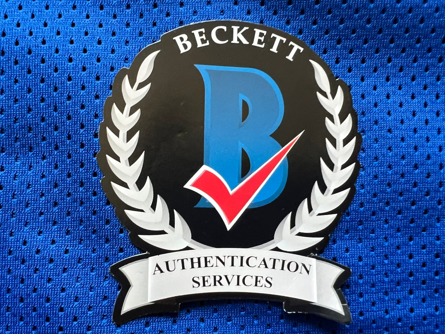 BOB LILLY SIGNED BLUE JERSEY Size 3XL Dallas Cowboys w/HOF 80 BAS COA