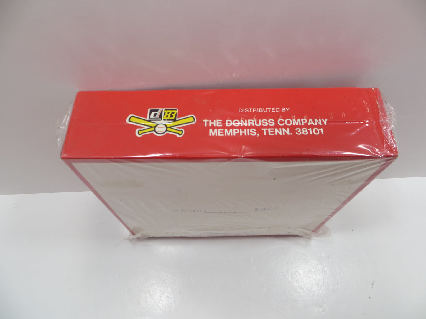 1983 DONRUSS BASEBALL EMPTY BOX Lot of 6