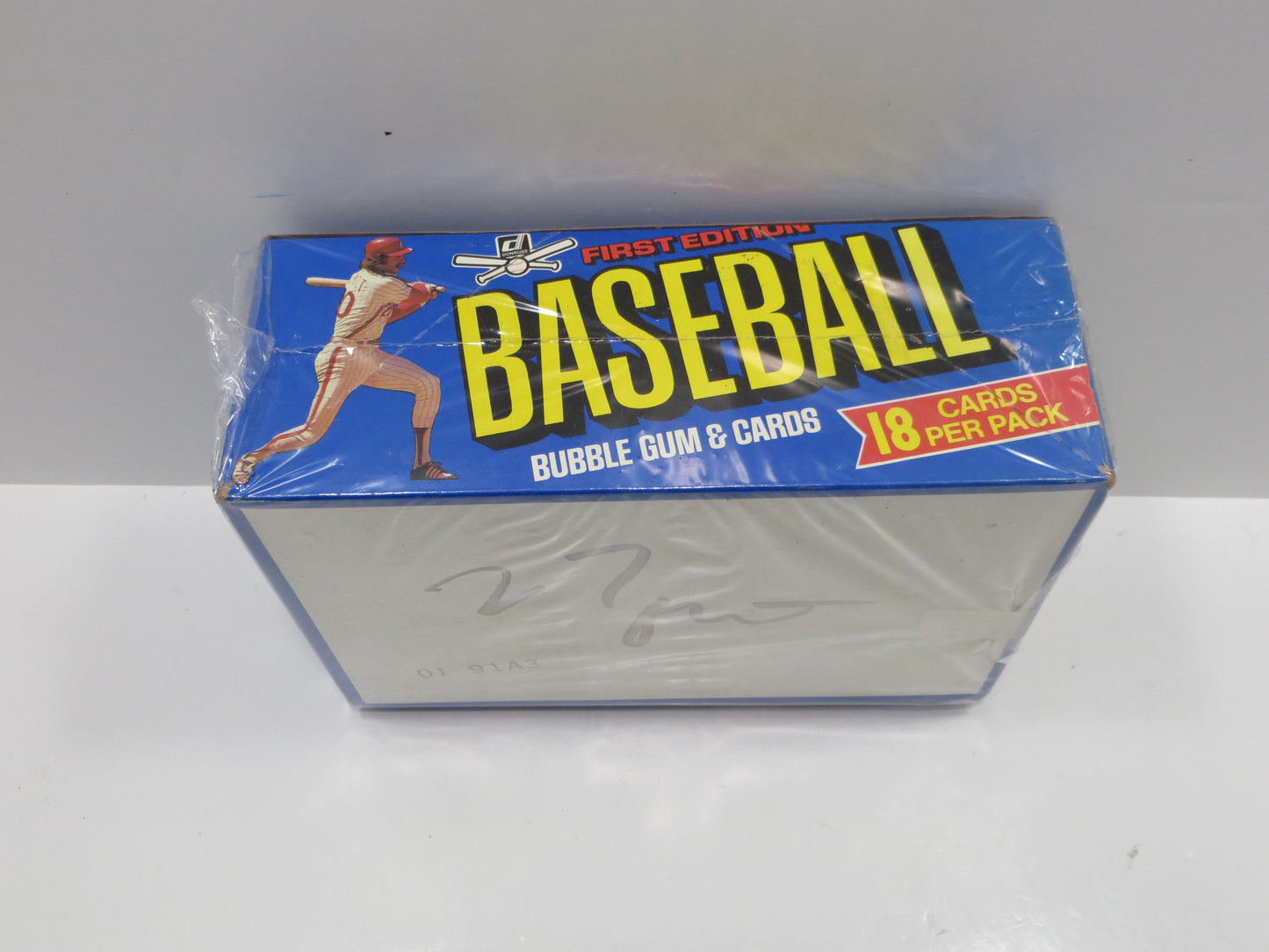 1981 DONRUSS BASEBALL EMPTY BOX Lot of 2 BOXES