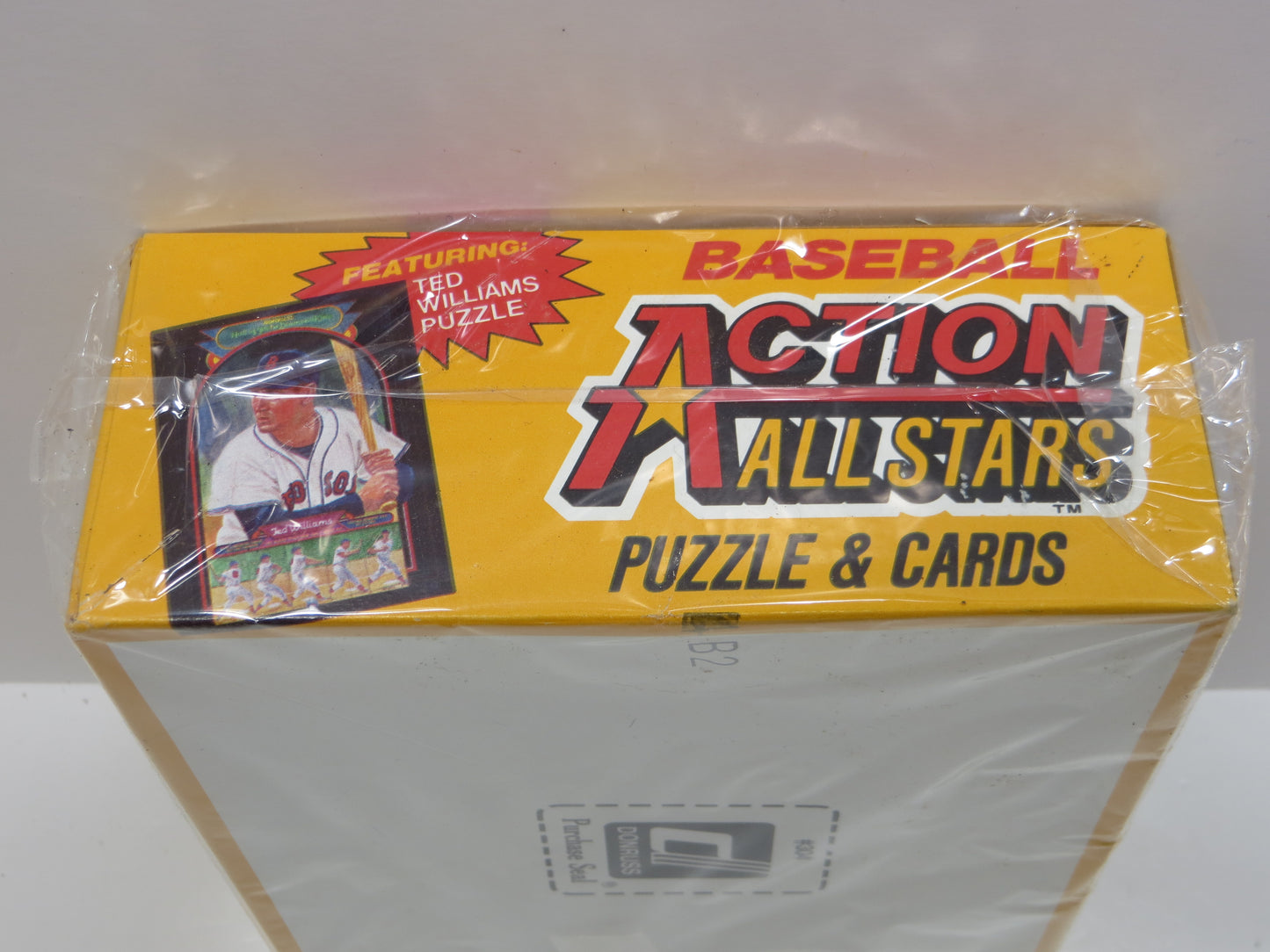 1984 DONRUSS BASEBALL ACTION ALL STARS EMPTY BOX Lot of 2 BOXES