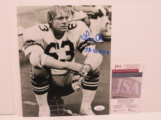 LARRY COLE Dallas Cowboys SIGNED 8x10 PHOTO w/SB VI & XII JSA COA