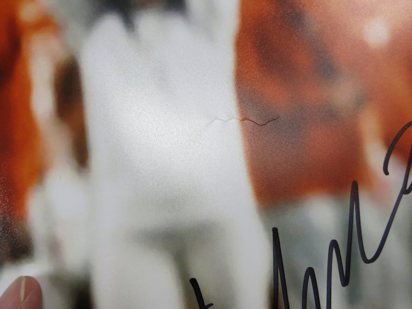 JAYDON BLUE Texas Longhorns SIGNED Sideline 16x20 PHOTO Creased BAS COA
