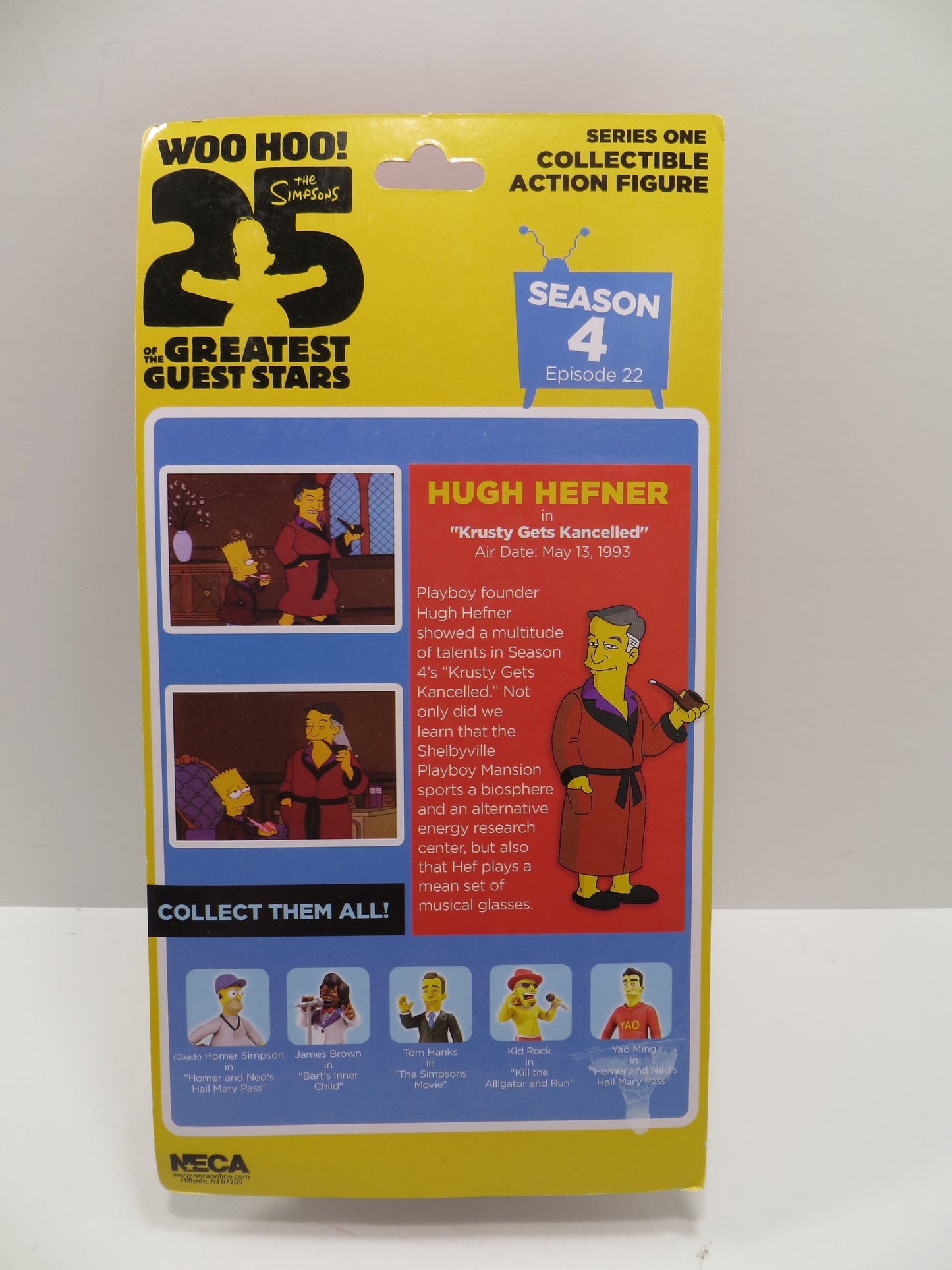 TONE RODRIGUEZ SIGNED SKETCHED Hugh Hefner SIMPSONS FIGURINE