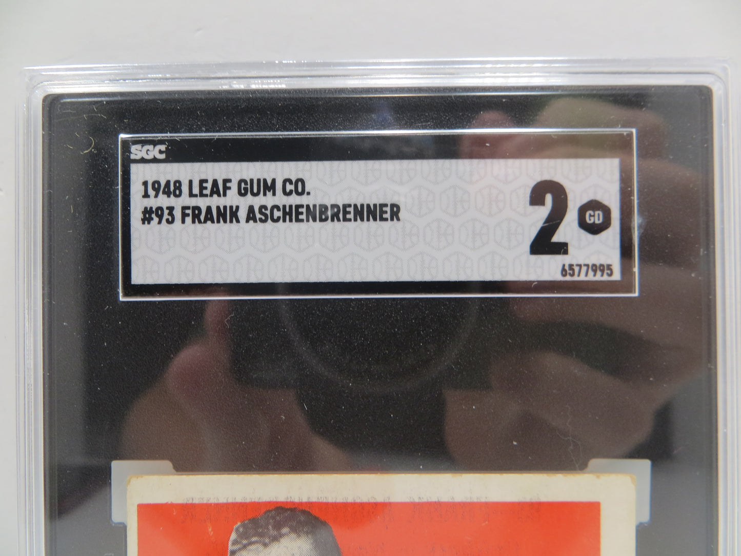 1948 Leaf Gum Co. Frank Aschenbrenner 93 SGC 2