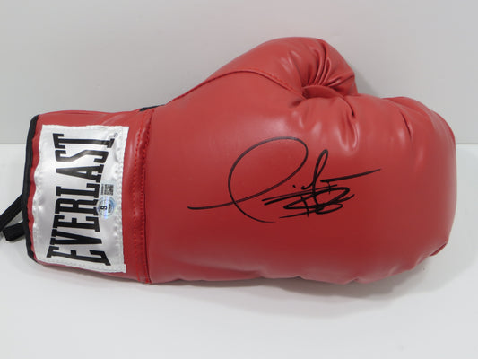 DEONTAY WILDER SIGNED EVERLAST BOXING GLOVE BAS COA