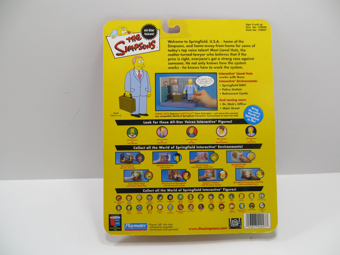 TONE RODRIGUEZ SIGNED SKETCHED Lionel Hutz SIMPSONS FIGURINE