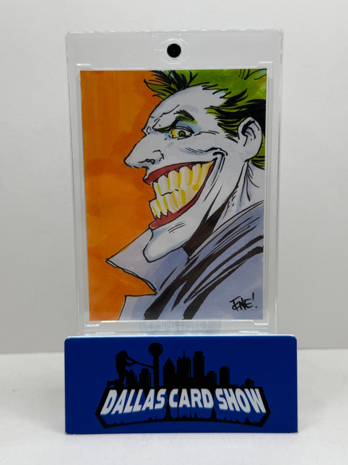 2024 Aequitas Comics One of a Kind Joker Sketch Card by Tone Rodriguez