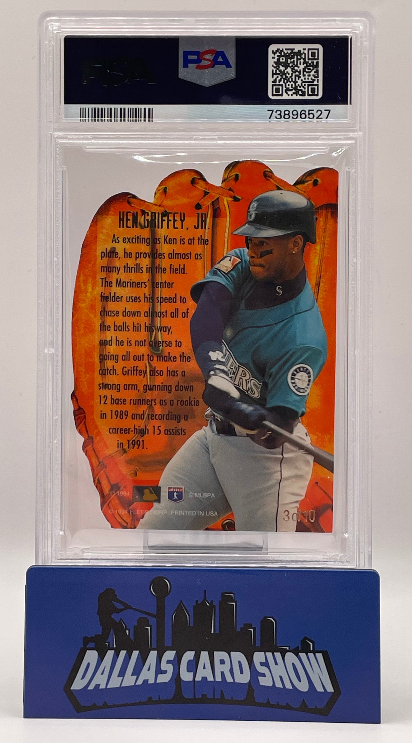 1994 Flair Hot Gloves #3 Ken Griffey Jr. PSA 9