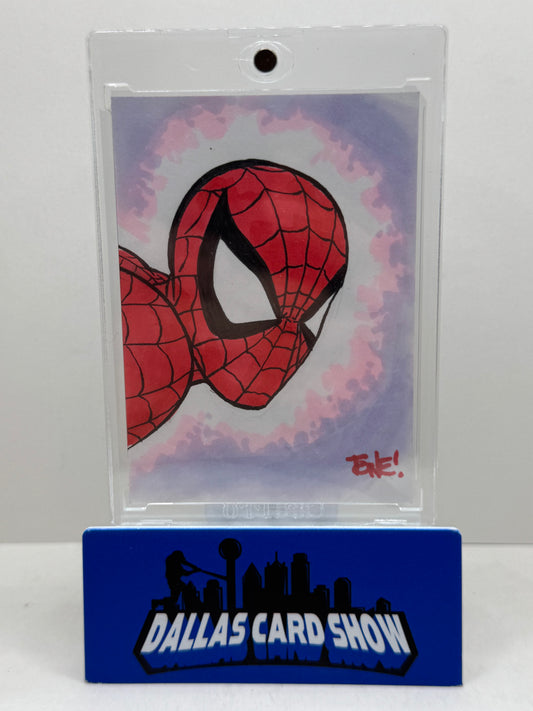 2024 Aequitas Comics One of a Kind Spider-Man Sketch Card by Tone Rodriguez