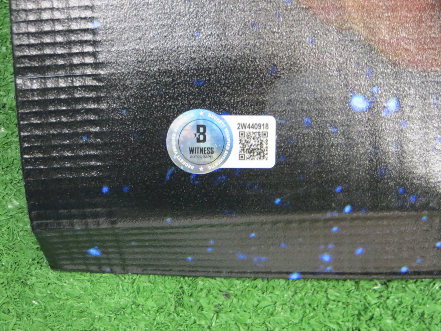 BRUCE BOCHY SIGNED Texas Rangers Giants Dallas Card Show 36x60 VINYL BANNER BAS