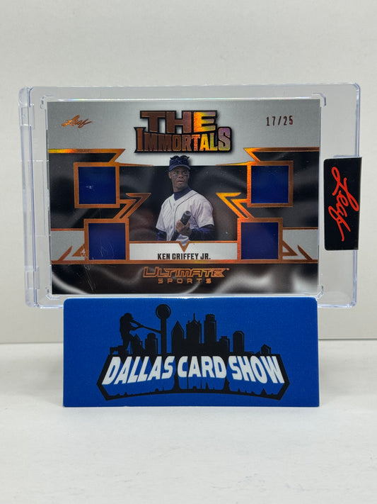 2024 Leaf Ultimate Sports #I-9 Ken Griffey Jr The Immortals Relic /25