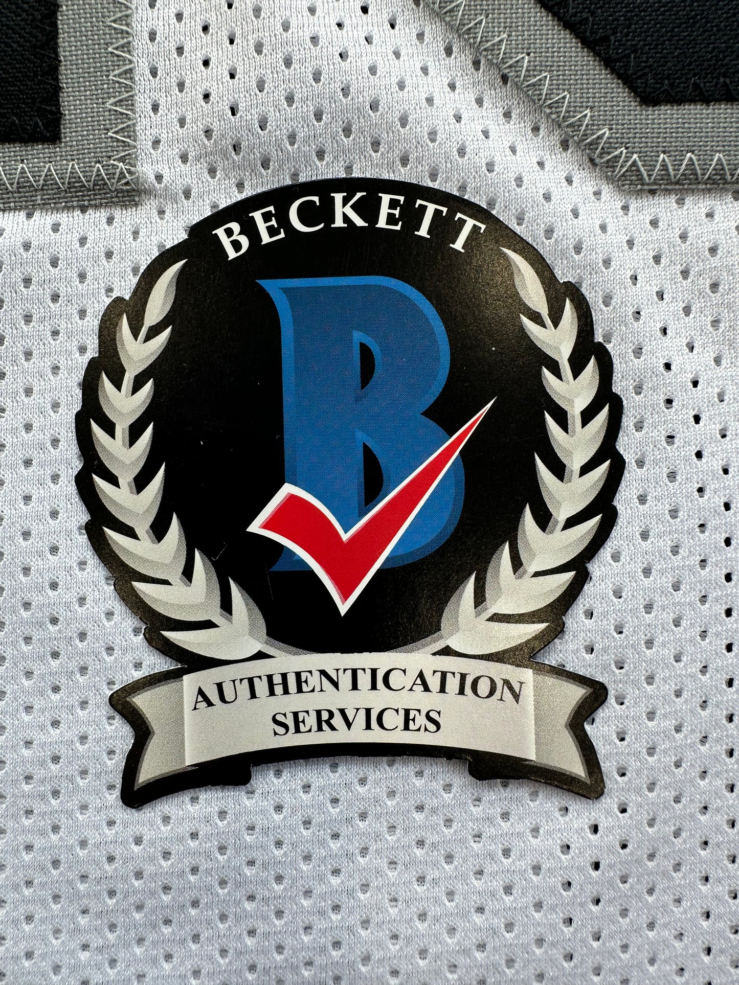 FRED BILETNIKOFF Oakland Raiders SIGNED FOOTBALL WHITE JERSEY XL w/SB XI MVP BAS