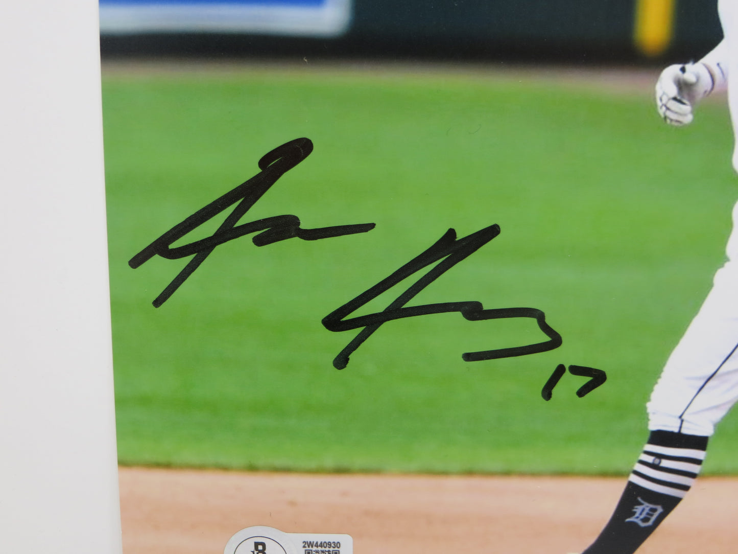 JACE JUNG Detroit Tigers SIGNED 8x10 PHOTO Texas Tech Red Raiders BAS COA