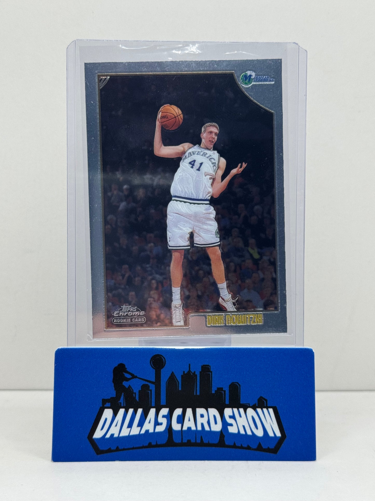 1999 Topps Chrome Basketball #154 Dirk Nowitzki Rookie Card Mavericks