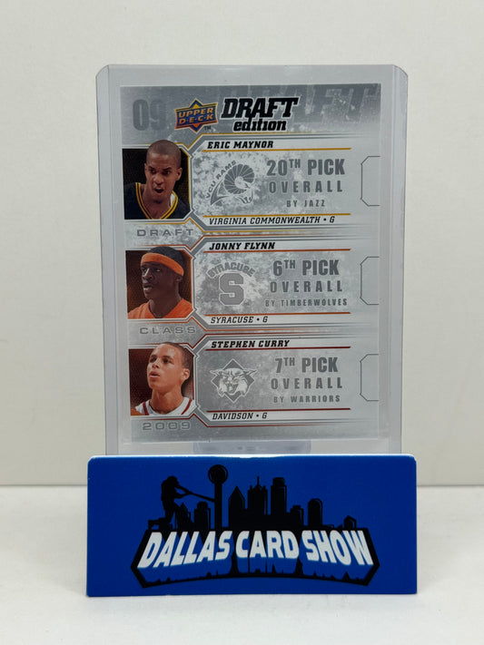 2009 Upper Deck Draft Edition #D-MFC Stephen Curry Flynn and Maynor Draft Class 2009