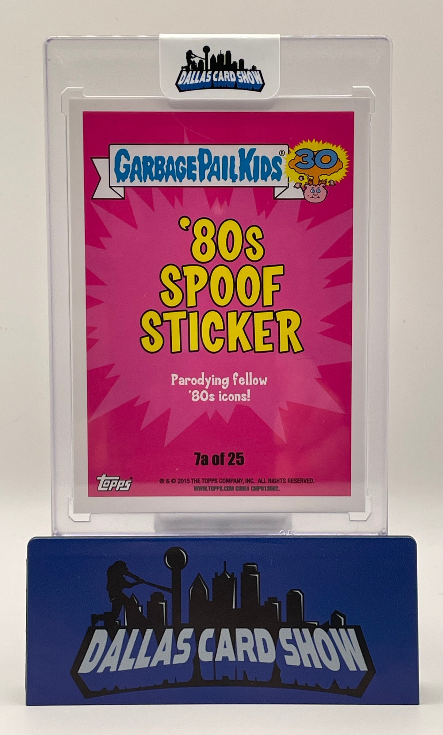 2015 Garbage Pail Kids #7a Mad Michael Sticker