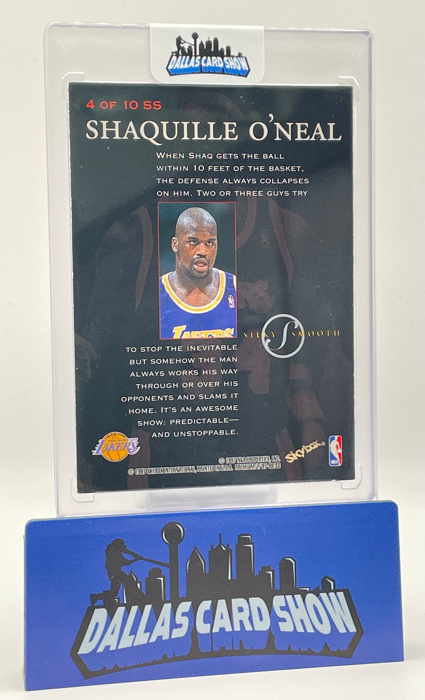 1997-98 Skybox Premium Silky Smooth SHAQUILLE SHAQ O'NEAL