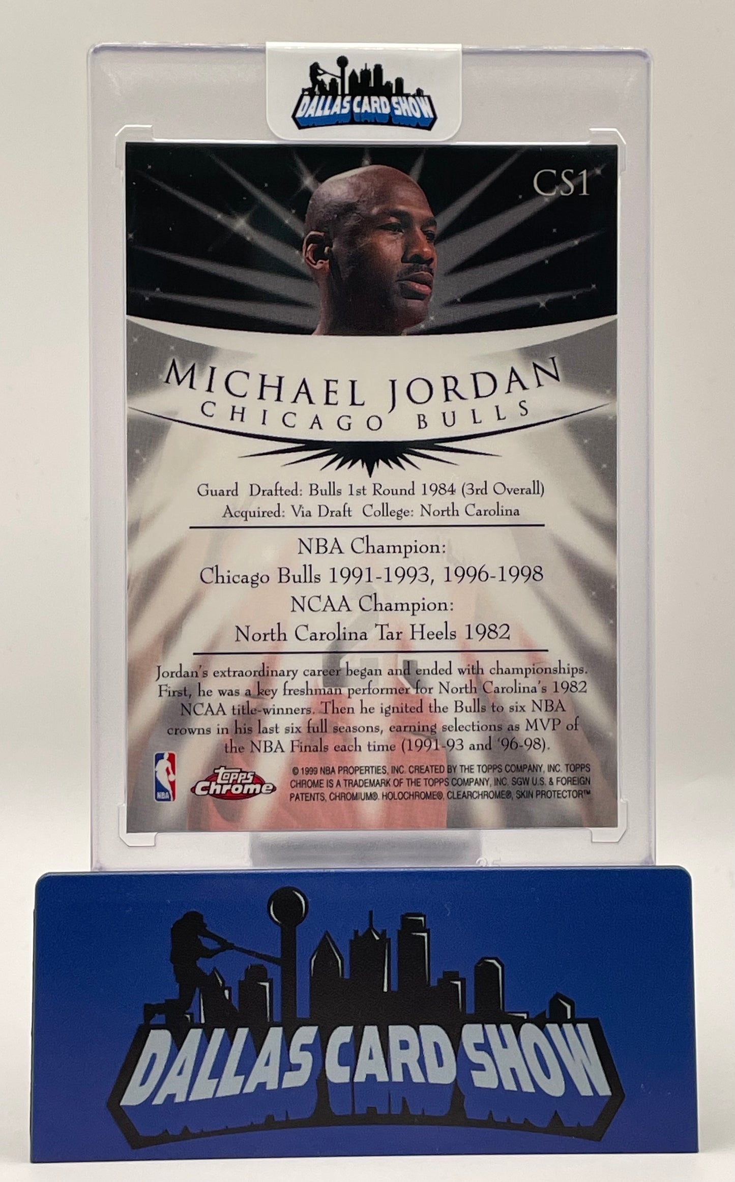 1999-00 Topps Chrome #CS1 Michael Jordan Champion Sprit