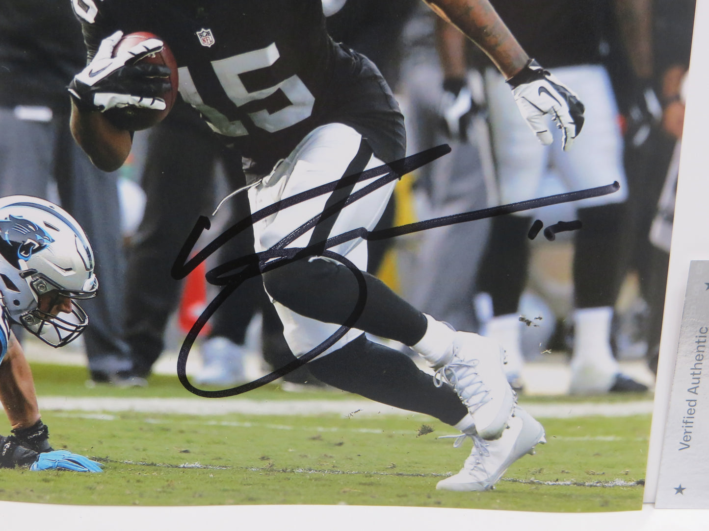MICHAEL CRABTREE Oakland Raiders SIGNED 8x10 PHOTO Texas Tech Red Raiders BAS COA