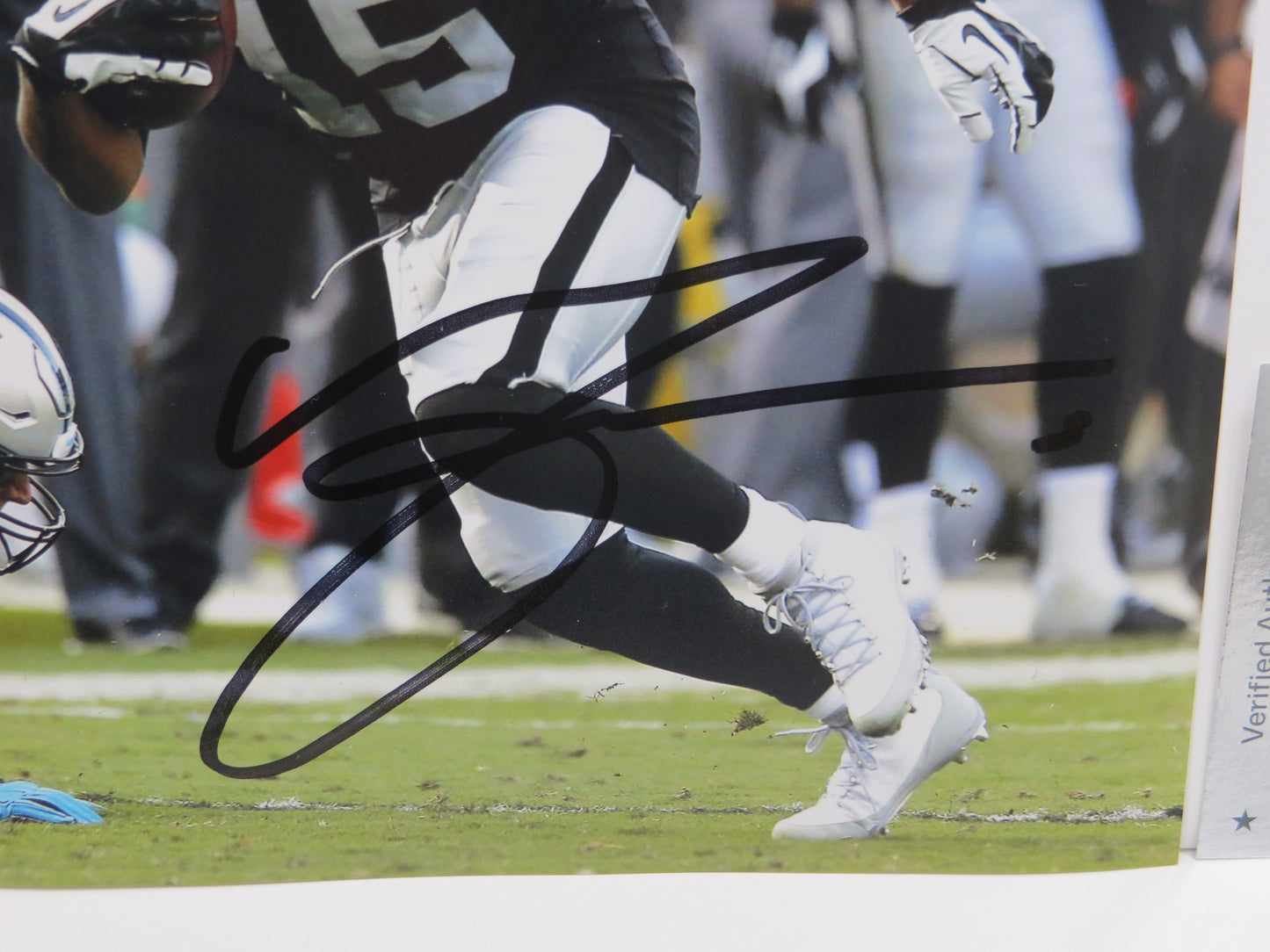 MICHAEL CRABTREE Oakland Raiders SIGNED 8x10 PHOTO Texas Tech Red Raiders BAS COA