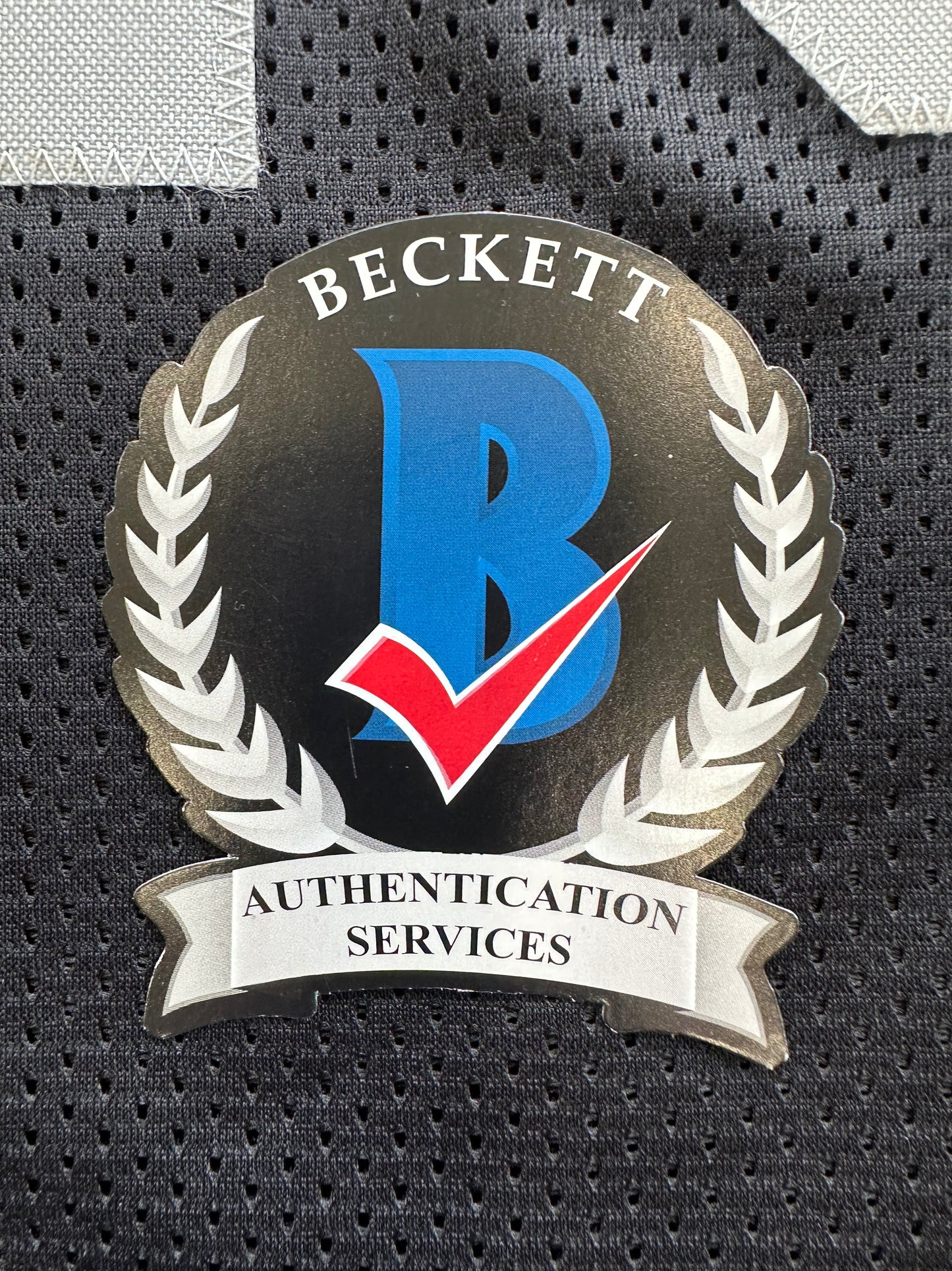 ROD WOODSON Oakland Raiders SIGNED FOOTBALL JERSEY XL Steelers Purdue BAS COA