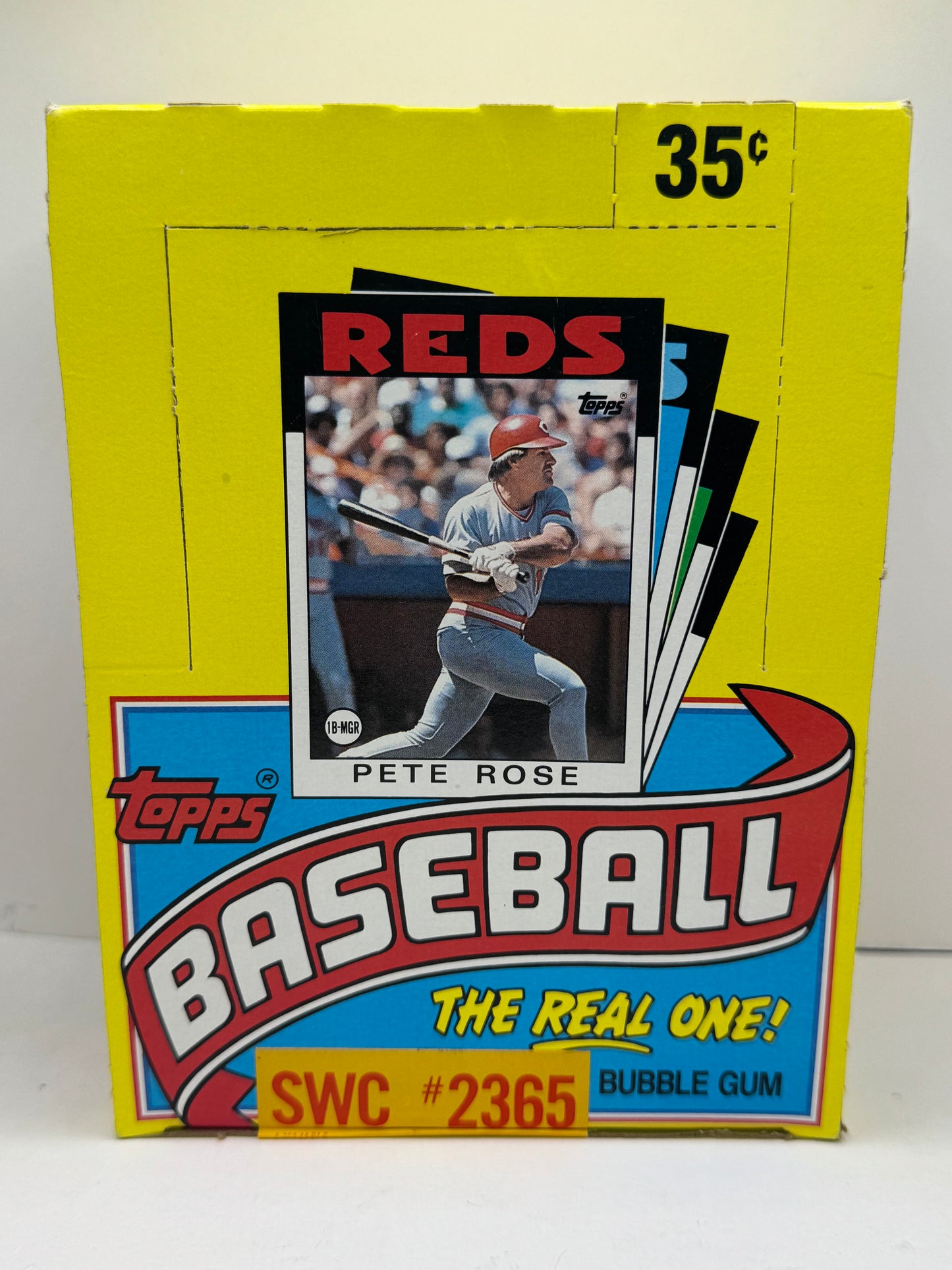 1986 Topps Baseball Wax Box