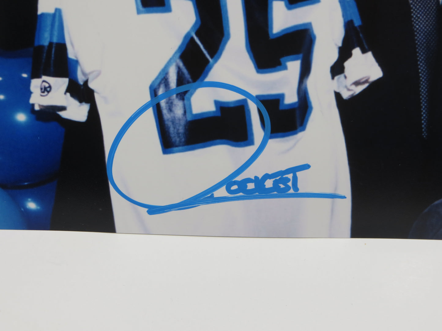 RAGHIB "ROCKET" ISMAIL Toronto Argonauts SIGNED 8x10 PHOTO Notre Dame BAS COA