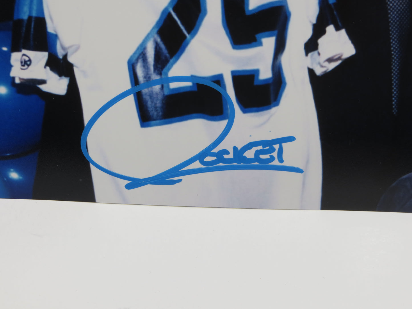 RAGHIB "ROCKET" ISMAIL Toronto Argonauts SIGNED 8x10 PHOTO Notre Dame BAS COA